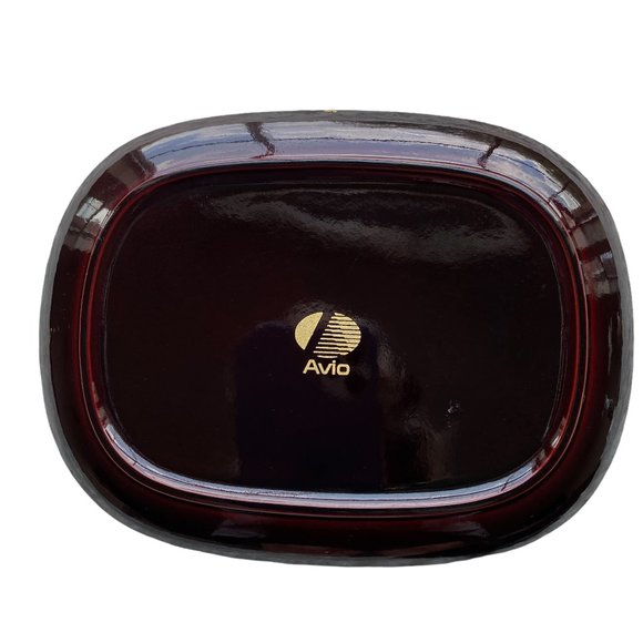 2 Small Lacquered Trinket Trays Jewelry Change Dishes - Picture 6 of 7